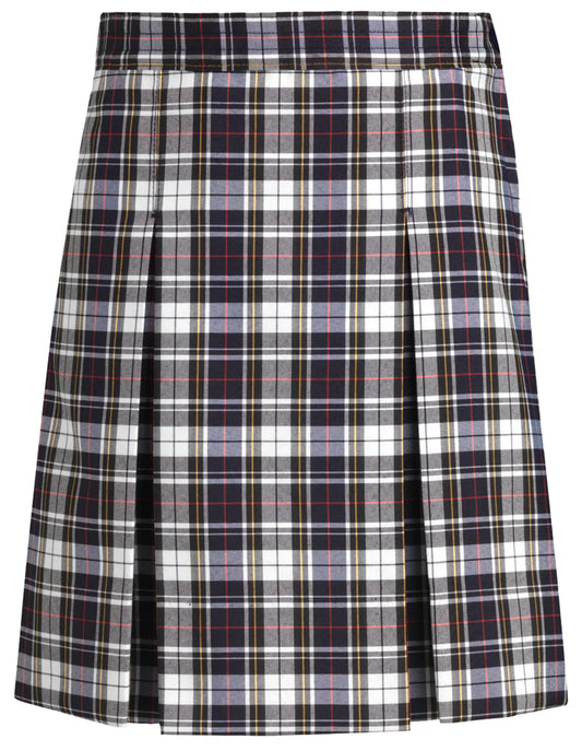 Marymount Plaid (#P8B) 2 Kick Pleat Skirt