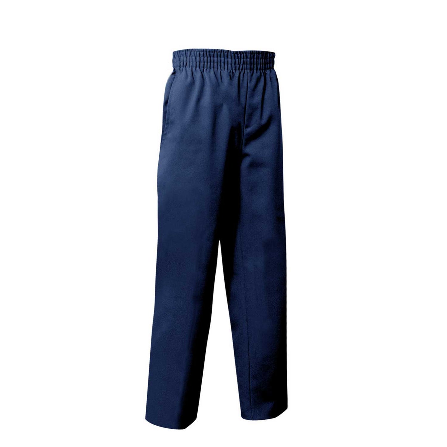 Unisex Navy Stretch Twill Pull-On Pants