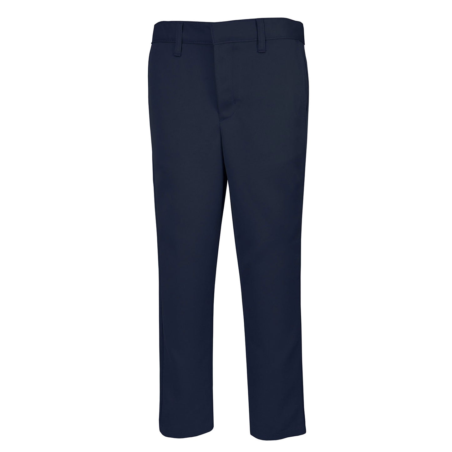 Boys and Men's Navy Flat Front Performance Pants