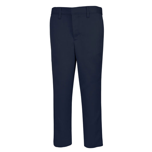 Boys and Men's Navy Flat Front Performance Pants