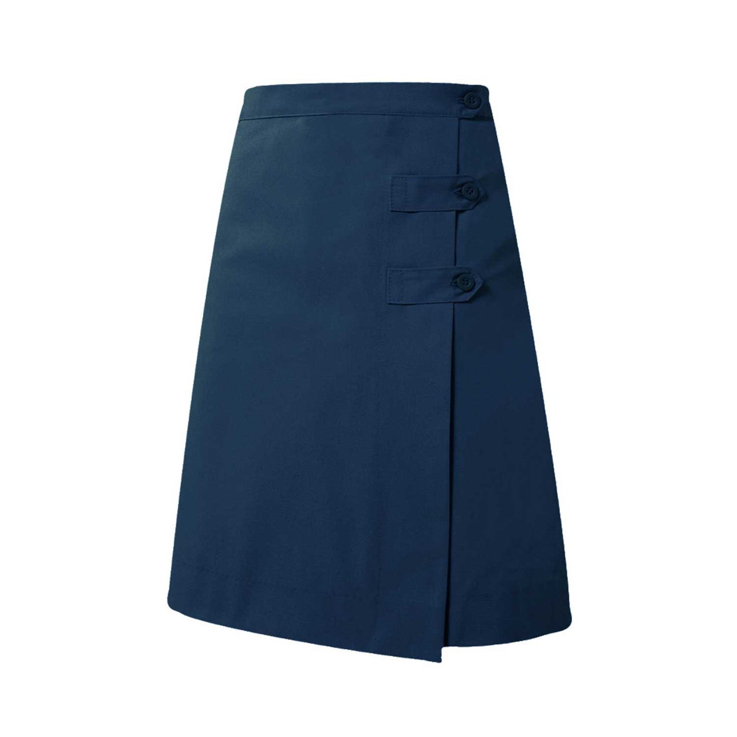 Navy Double Tab Skort