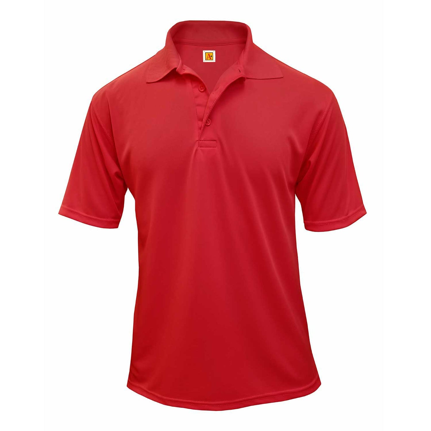 Red Short Sleeve Performance Polo- Unisex
