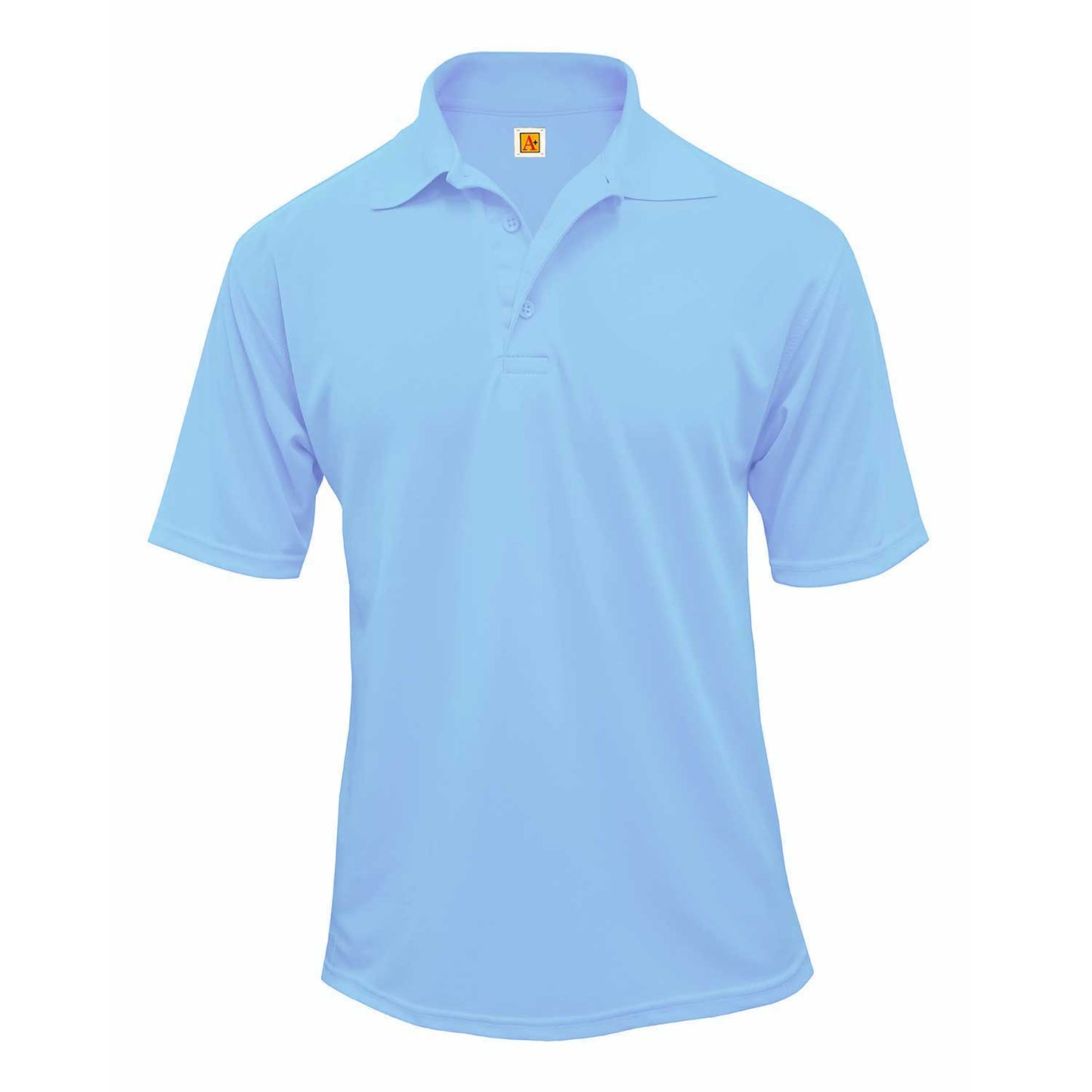 Light Blue Short Sleeve Performance Polo- Unisex