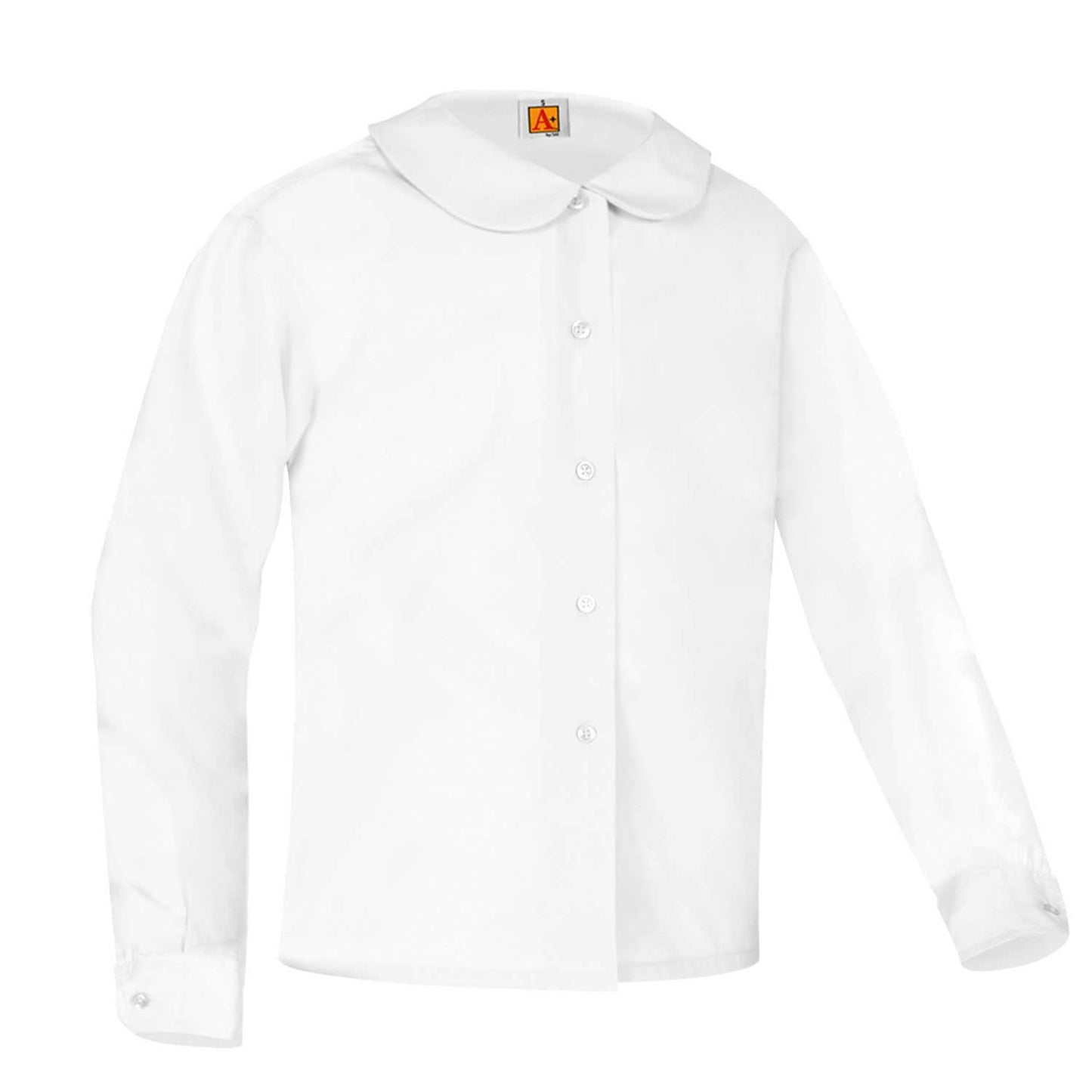 Long Sleeve Peter Pan Blouse