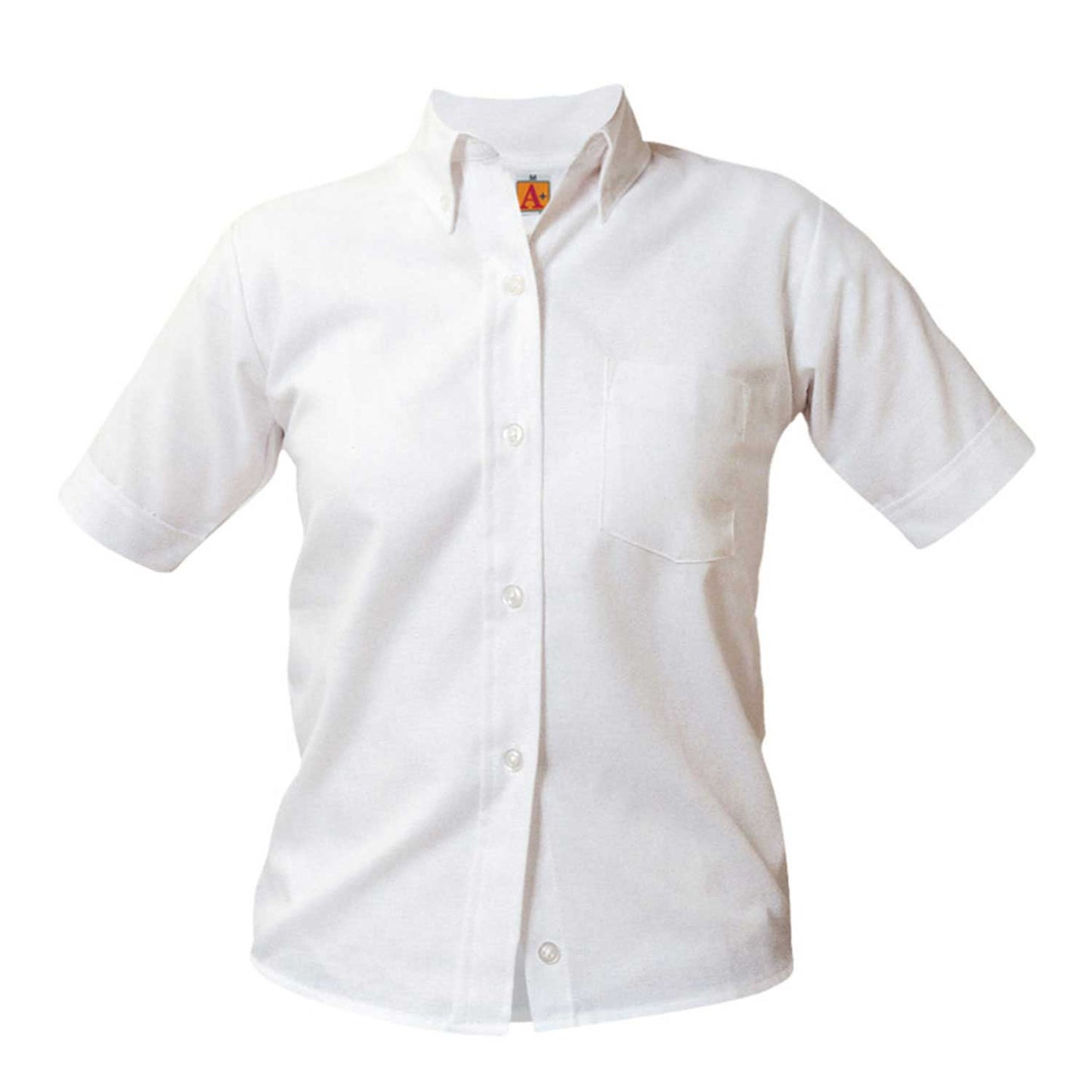 Short Sleeve Oxford Shirt- Feminine Fit