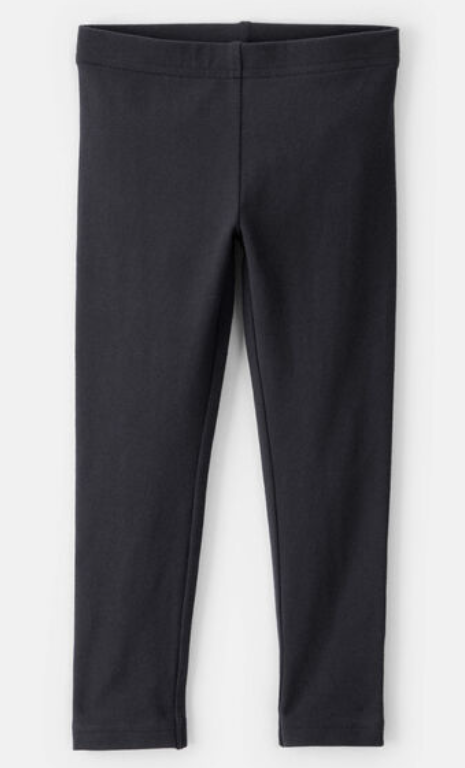 Black Girls’ Cotton-Spandex Underlayer Leggings