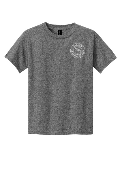 Gray Gym T-Shirt with Carden Screen Print logo
