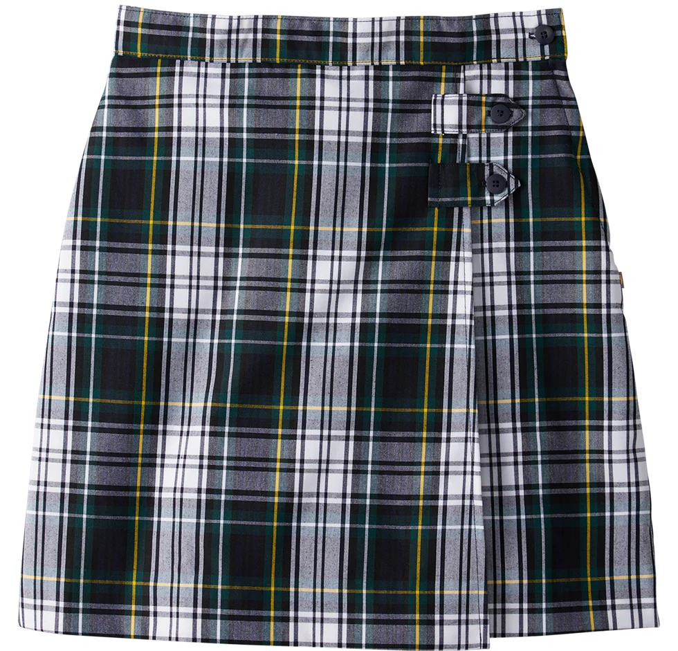 Carden Plaid (#35) Double Tab Skort