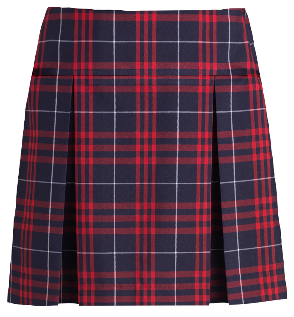 Hamilton Plaid Drop Yoke Skort