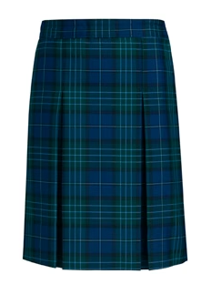 Kirk Plaid 2 kick pleat skirt
