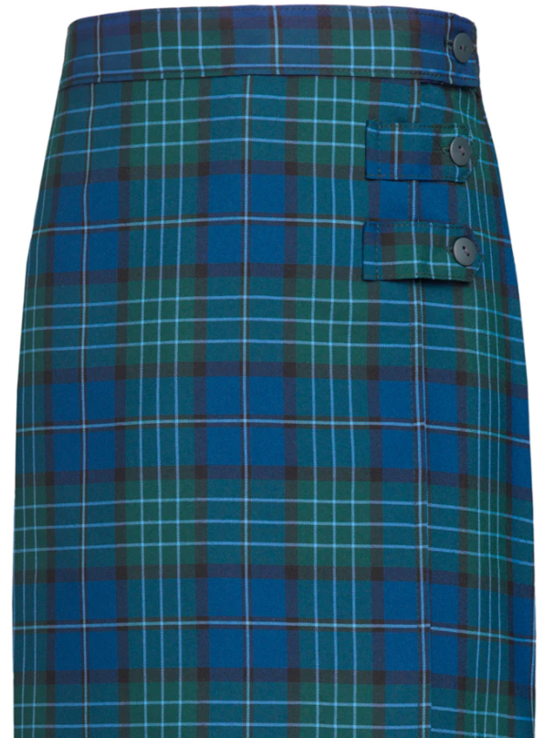 Kirk Plaid Double Tab Skort