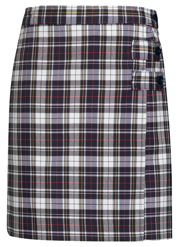 Marymount Plaid (#P8B) Double Tab Skort