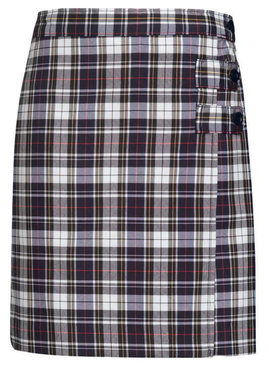 Marymount Plaid (#P8B) Double Tab Skort