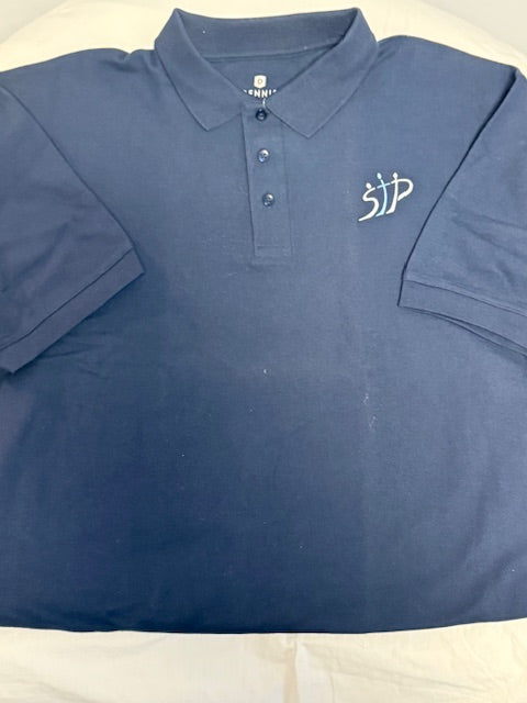 Navy St. Peter's School Short Sleeve Pique Polo