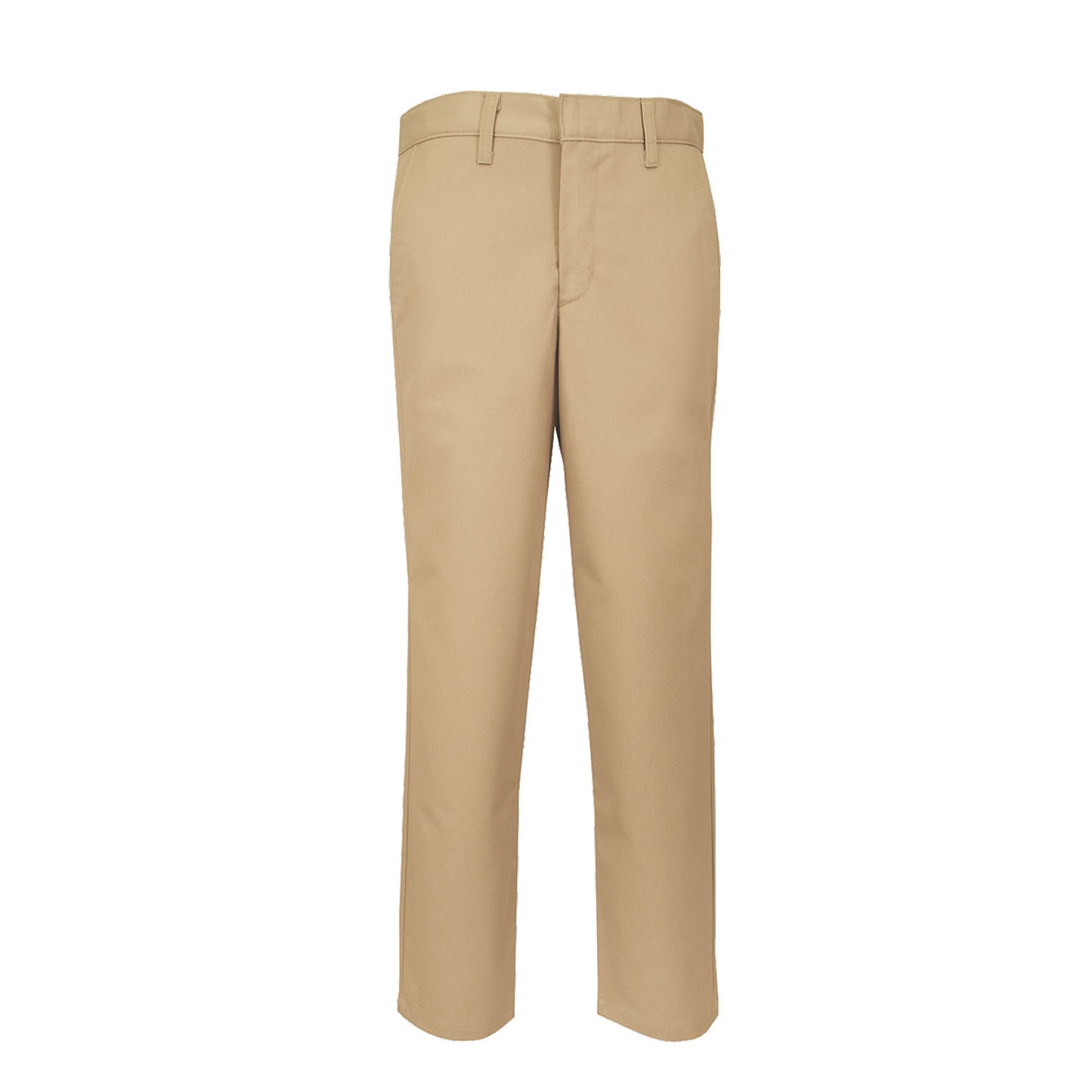 Value priced Twill Flat Front Pants