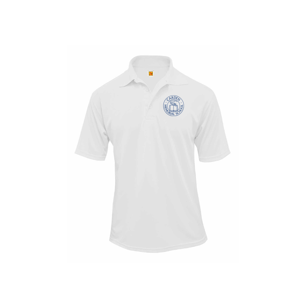 Carden Short Sleeve Performance Polo with Screen Printed Logo