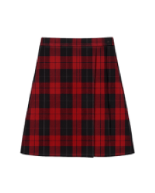 Woodland Plaid (#94) Side pleat skort