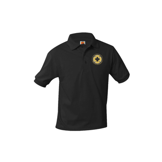 Unisex Jersey Polo's w/ Maur Hill-Mount Academy Embroidered logo